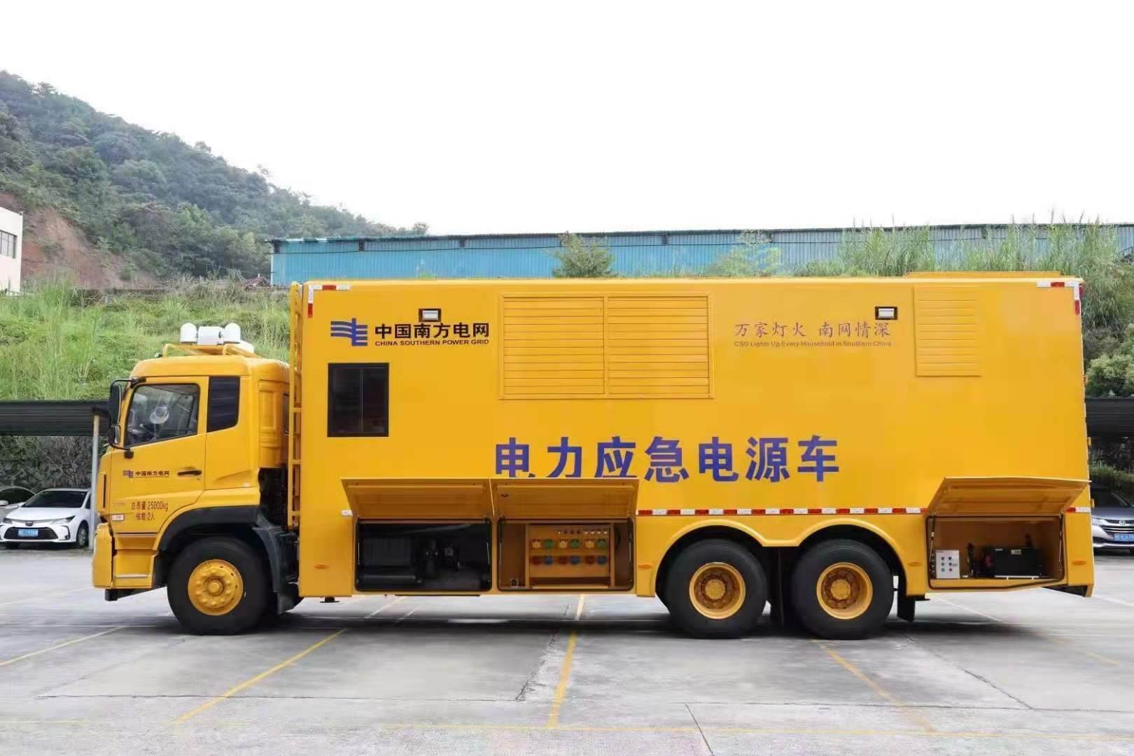 北安安康大型柴油发电机发电车UPS电源出租租赁